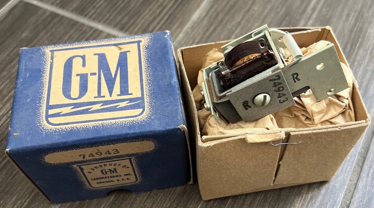 Vintage GM General Motors Relay Part # 74943