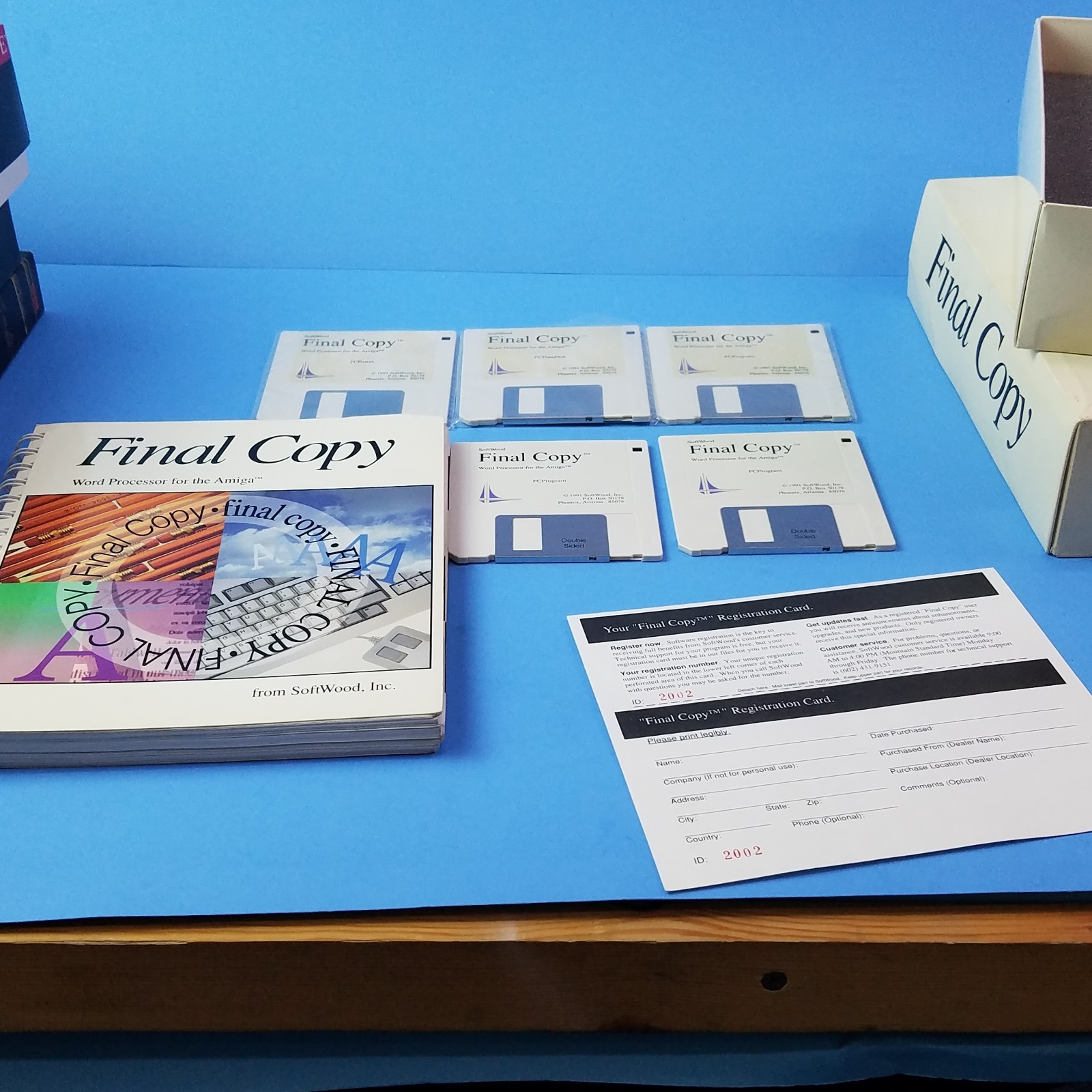 Final Copy for the Commodore Amiga