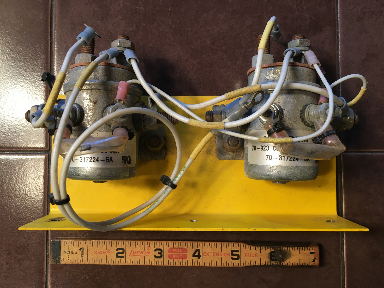 2 White Rogers 70-923 Coil,  Relay 70-317224-5A.  24volt