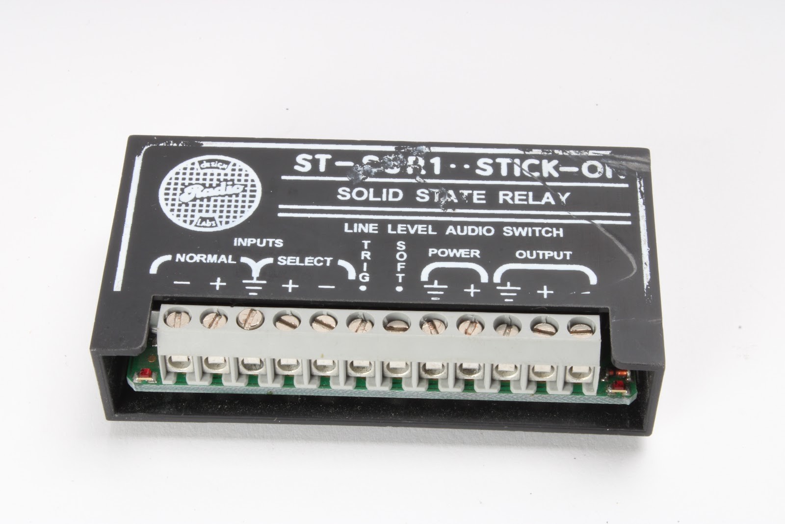 Radio Design Labs RDL ST-SSR1 Stick-ON Solid State Relay - Fair Condition