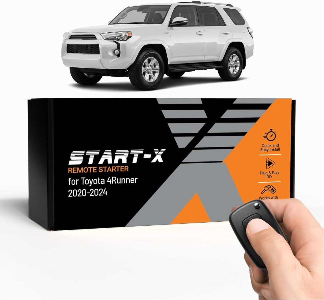 Start-X Remote Starter Kit for Toyota 4Runner (2020, 2021, 2022, 2023, 2024) ...
