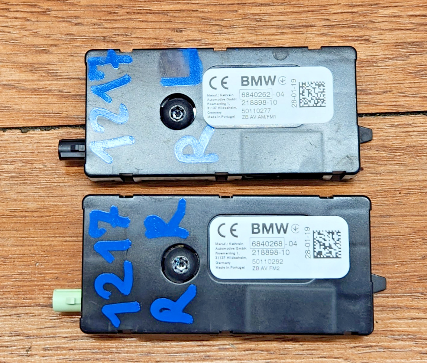 ✅ 2019-2025 OEM BMW G02 X4 Rear Radio Antenna Noise Filter Control Module SET