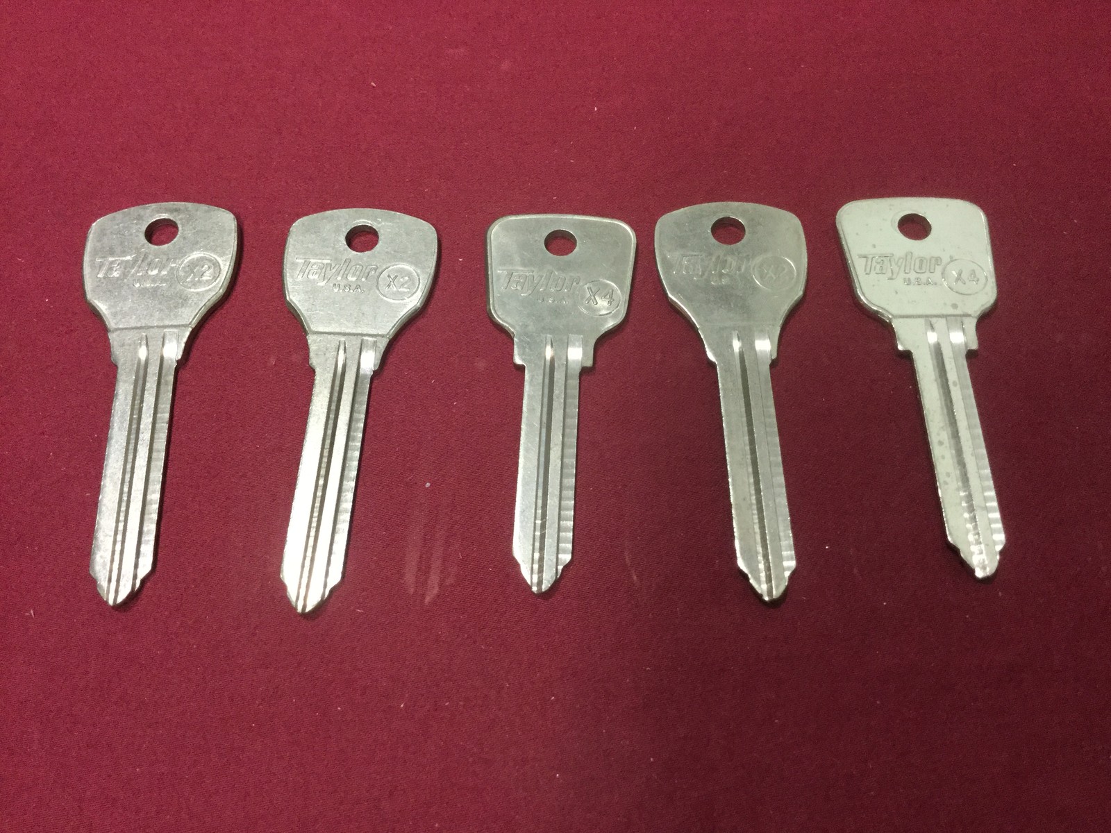 Mazda Automotive X2 & X4 Key Blanks, Set of 5 - Locksmith