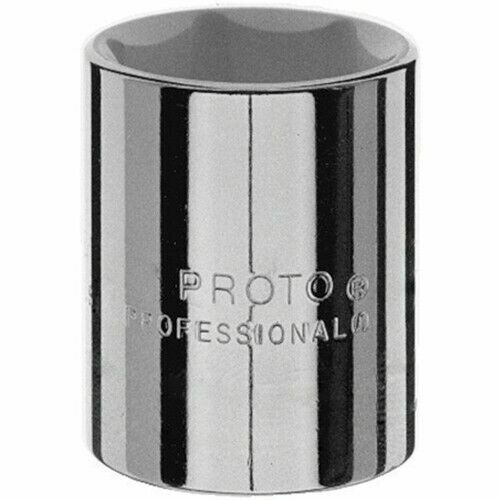 Stanley Proto J5446 1/2" Drive Socket, 1-7/16", 12 Point