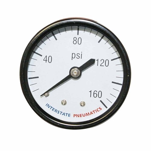 Interstate Pneumatic 1/4" NPT "T" Handle Regulator 0-125 PSI w/Gauge USA W1140T