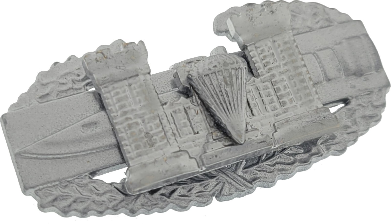 USMC Castle Engineer Combat Action Airborne Badge Army CAB Military Custom Pin