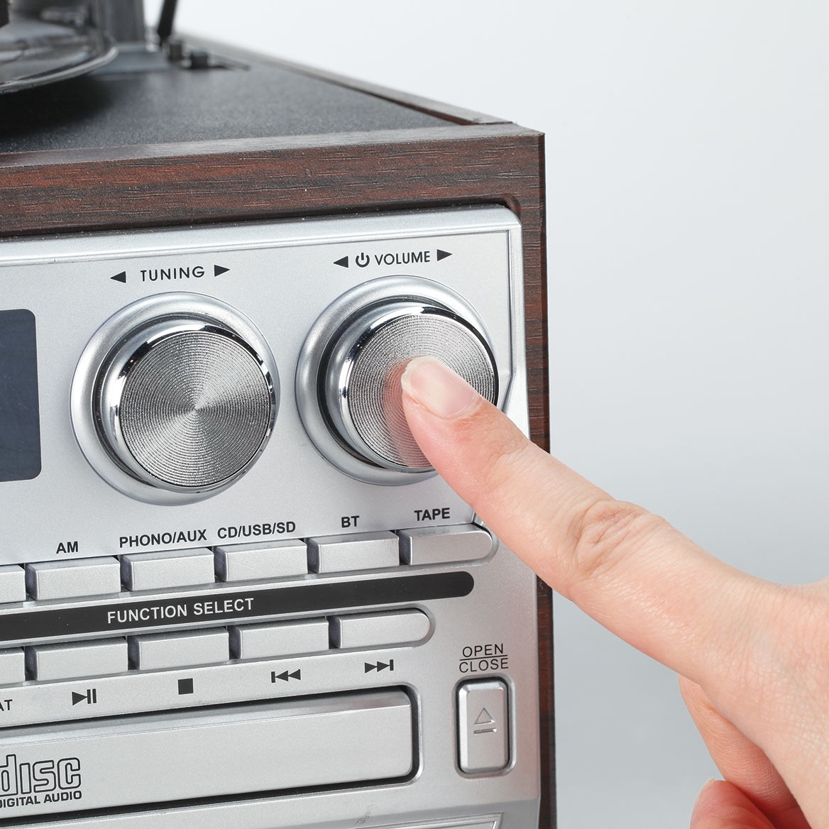 Multimedia Player with External Speakers by OakRidge