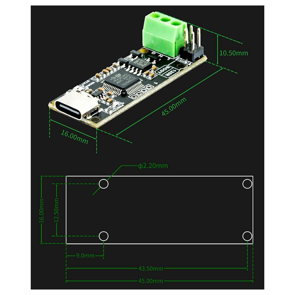 CANable V2.0 Pro CANbus Transceiver USB to Protocol Analyzer Adapter1003