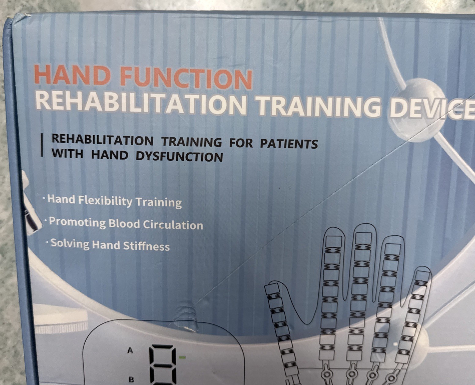 NEW Hand Function Rehabilitation Training Device. Medium Right Hand