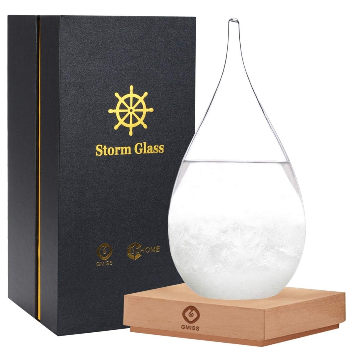 Christmas Gifts, Storm Glass Weather Predictor, Drop-Shaped Barometer Weather...