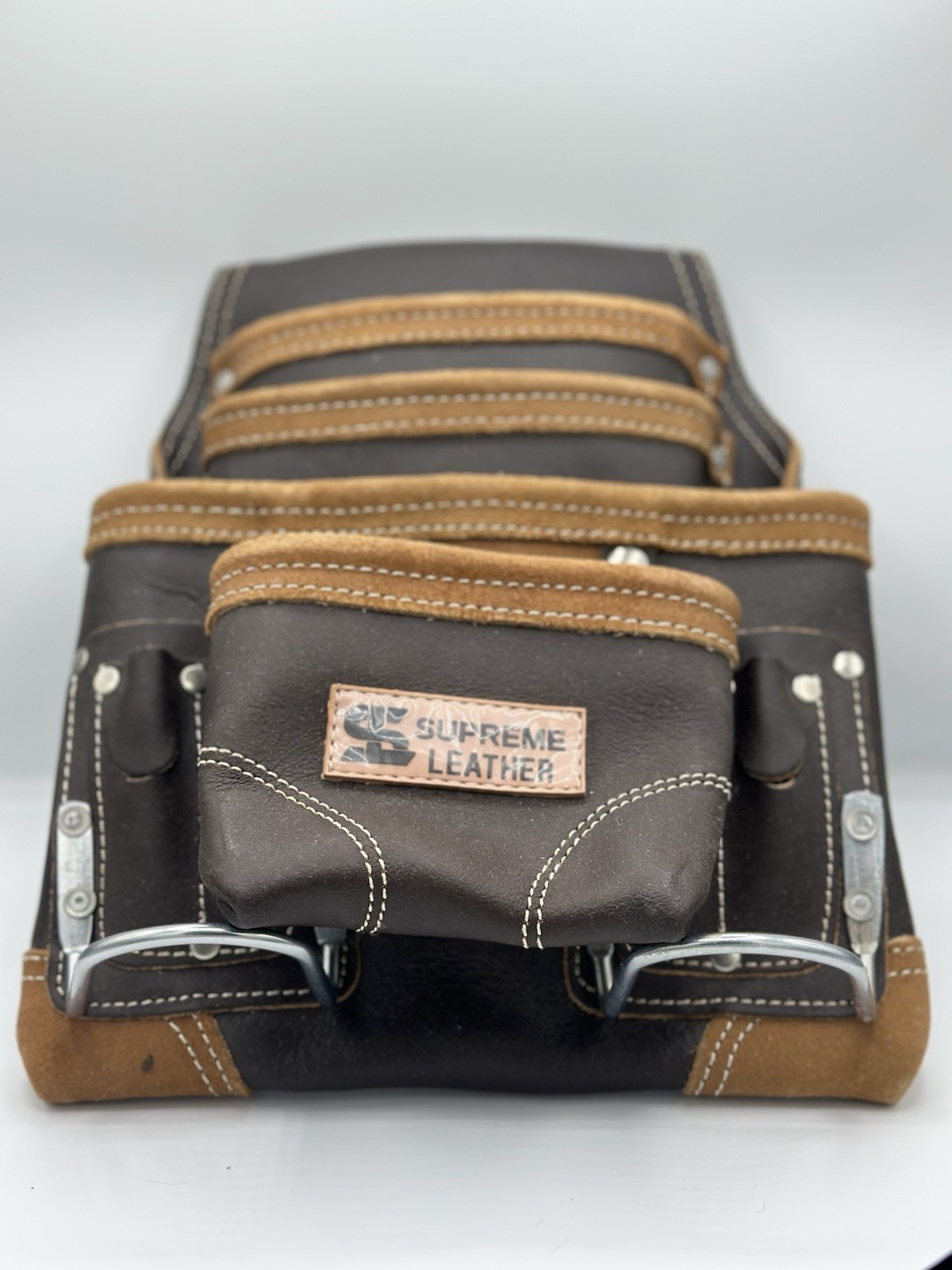 Supreme Leather 10 Pocket Tool Pouch