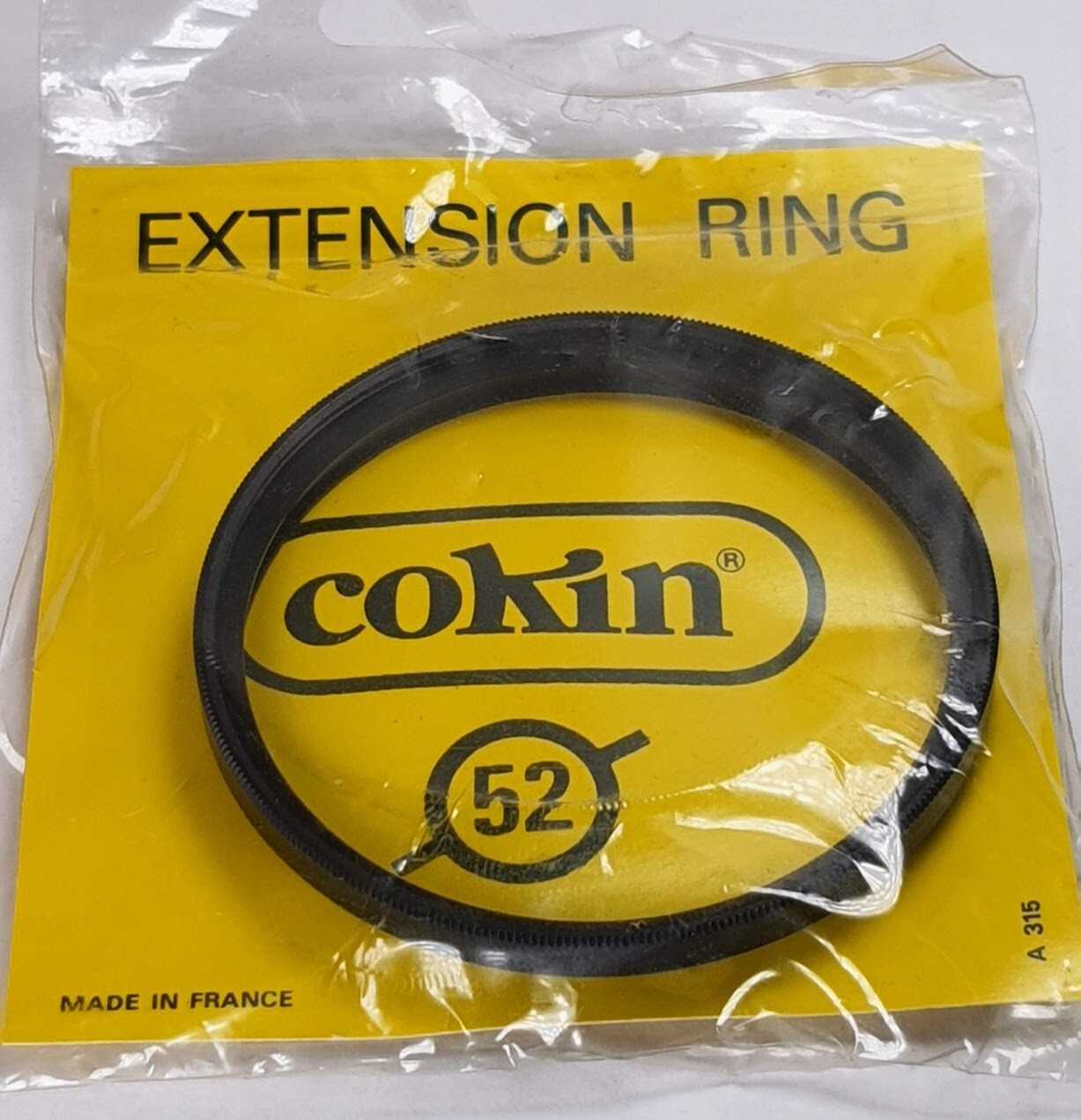 Genuine Cokin A SERIES 52mm Extension Ring Made in France MFR #CR5252 E50 E-52