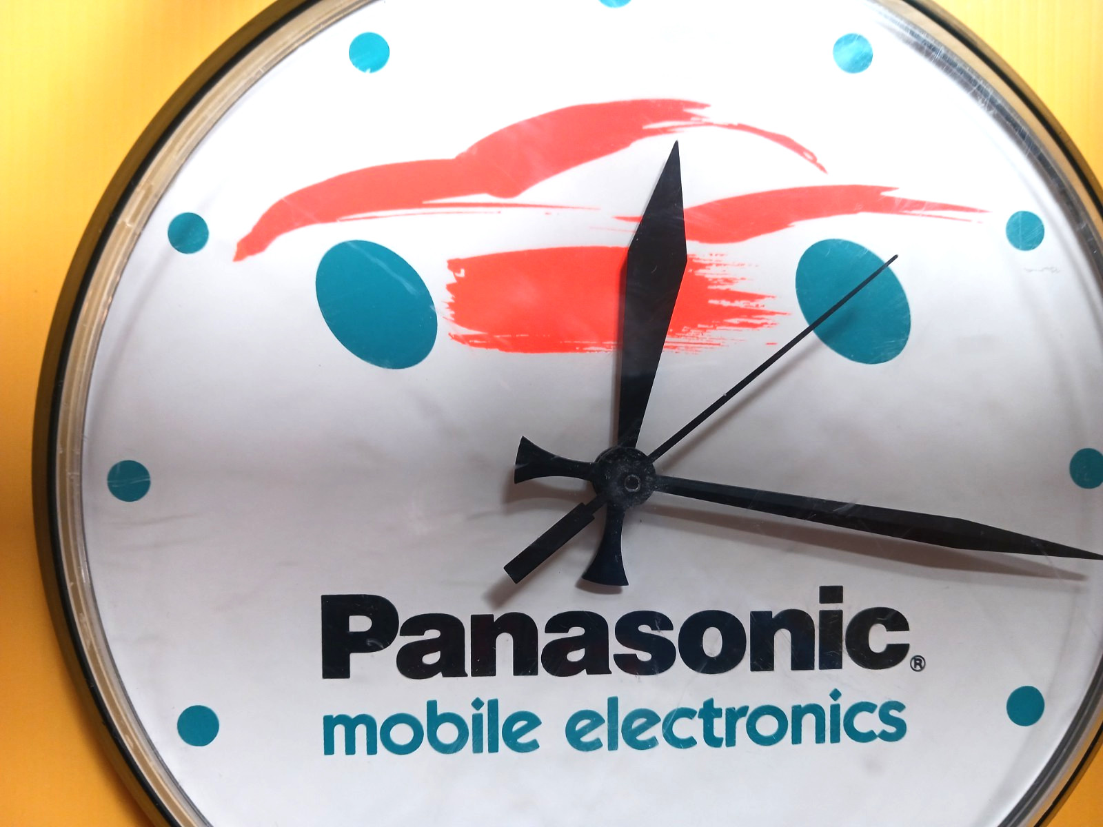 Panasonic Mobile Electronics-Dealer Retail Showroom Clock