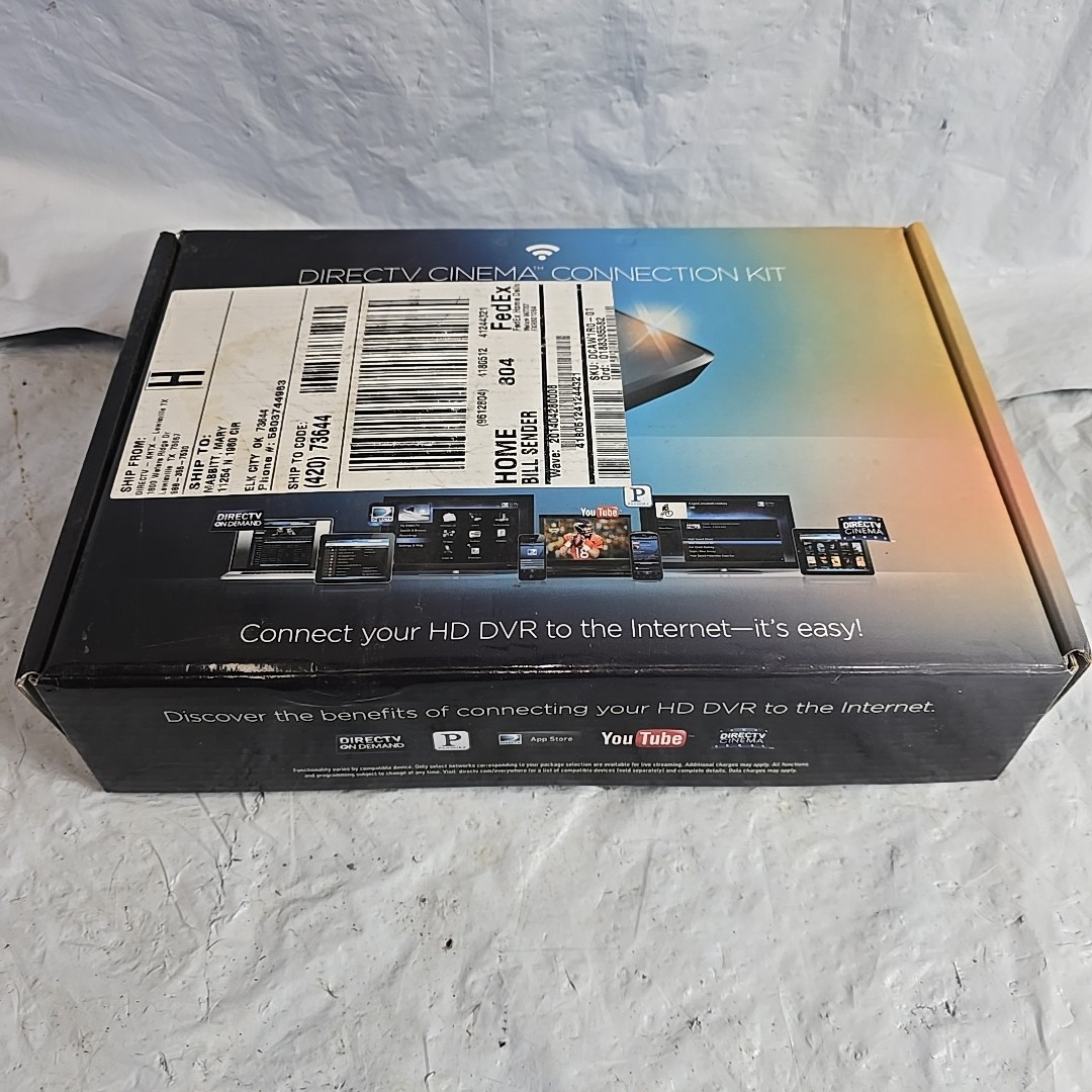 Direct TV Cinema Connection Kit /Model DCAW1RO-01 Open Box no Power Cord