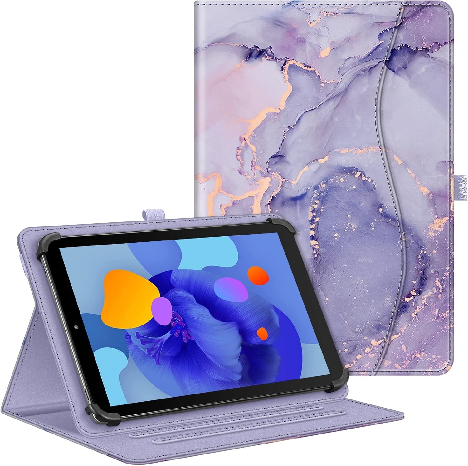Universal Case for 9-11 inch Tablet Multi-Angle Viewing Stand Cover for ECOPAD