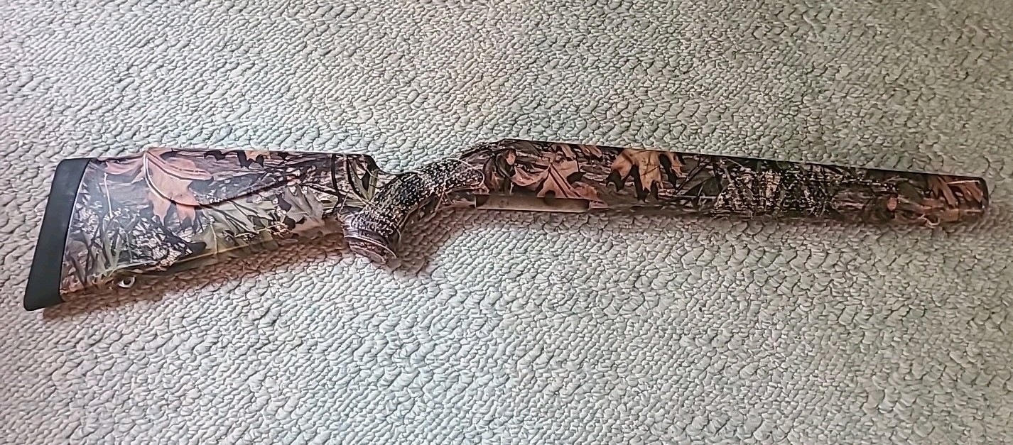 CVA Kodiak Magnum Muzzleloader Rifle Camoflage Stock Black Powder