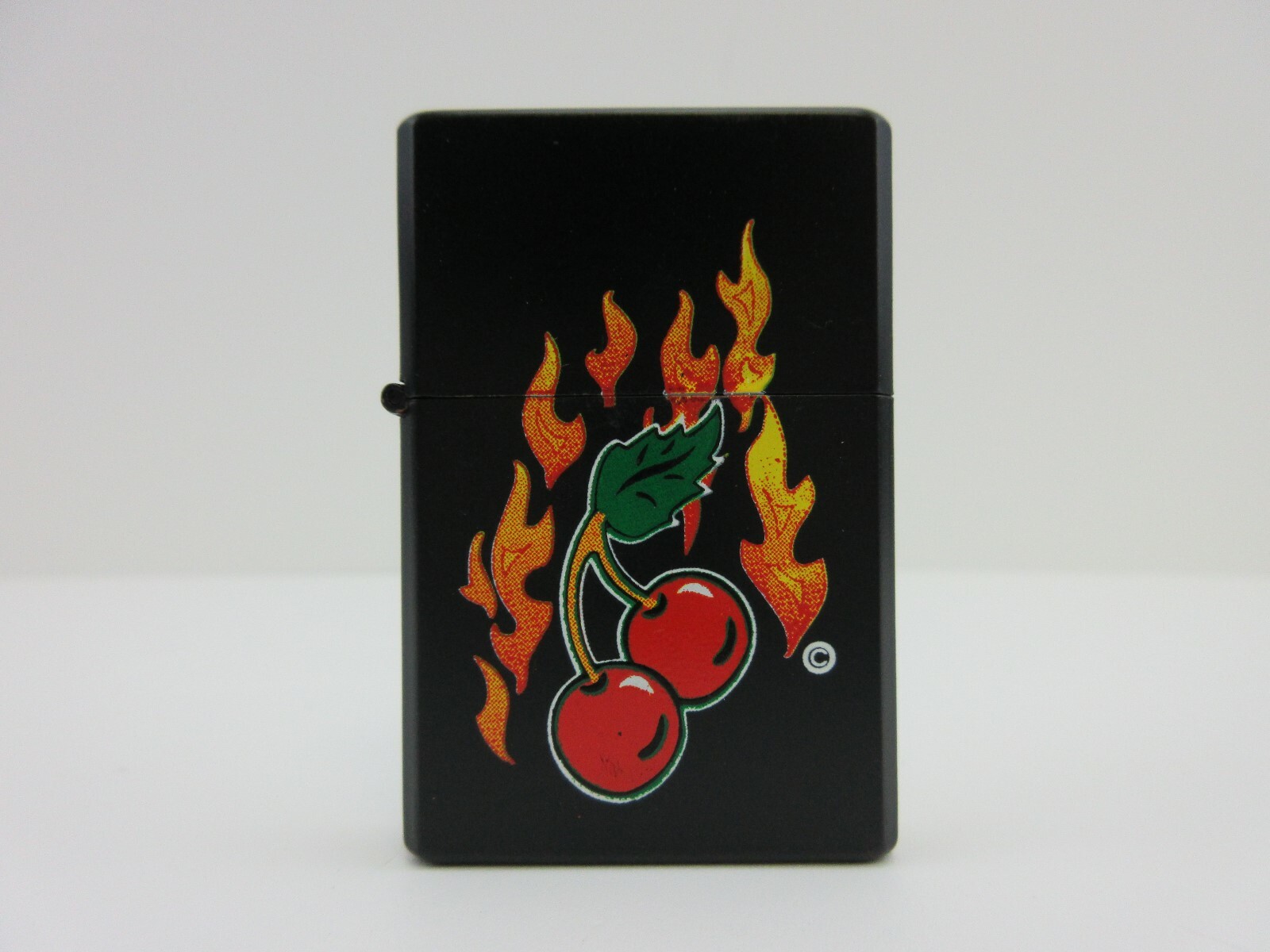 NEW Flaming Cherries Wind Proof Lighter