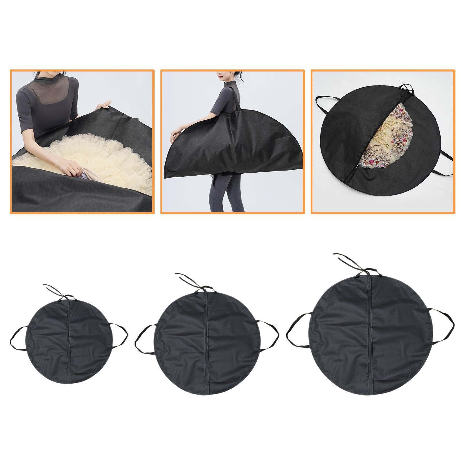 Dance Costume Garment Bag Shoulder Bag Elegant Round Practical Sturdy Large with