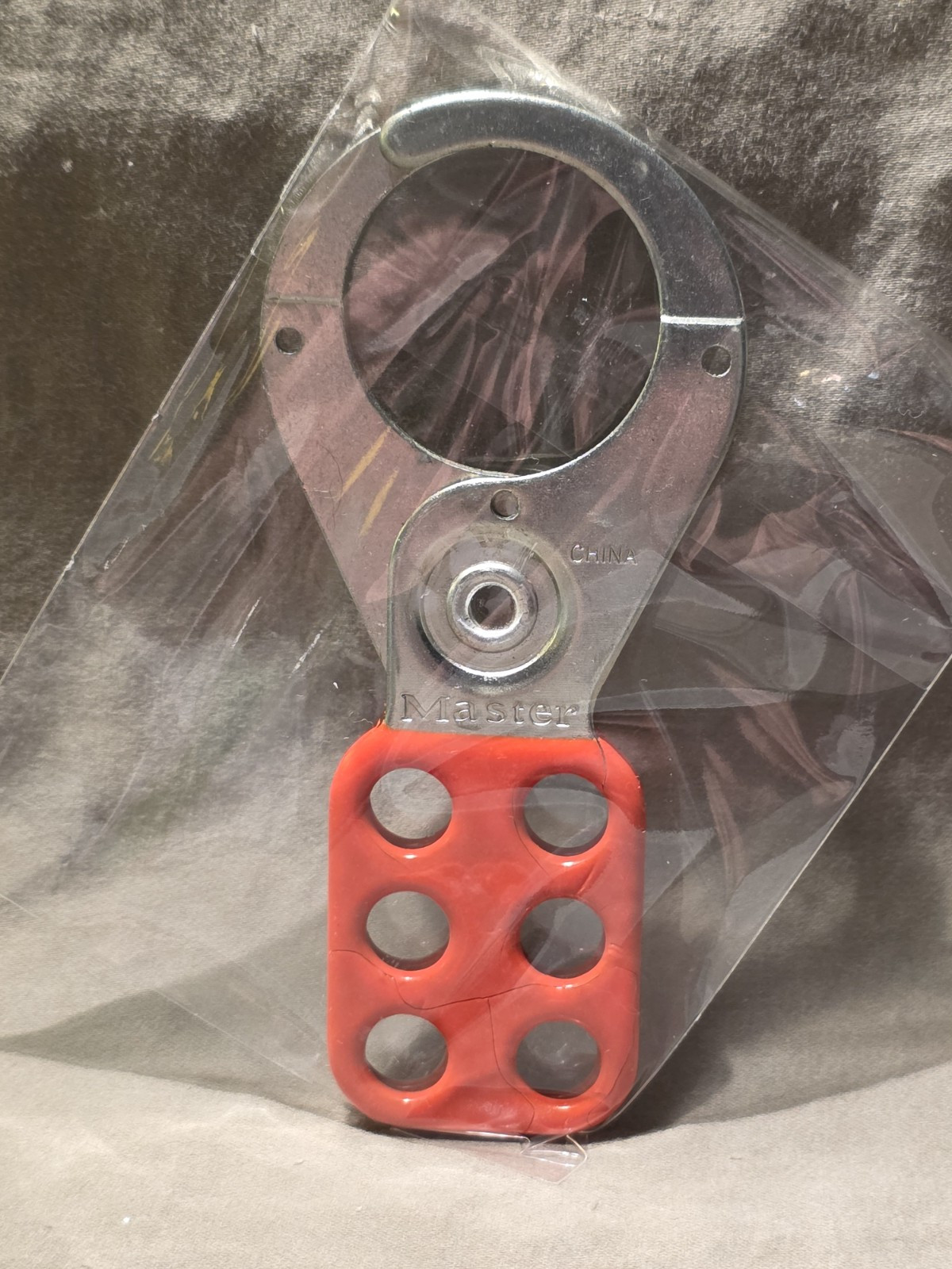 2.5" Lockout Tagout Hasps PVC Coated Hasp NEW