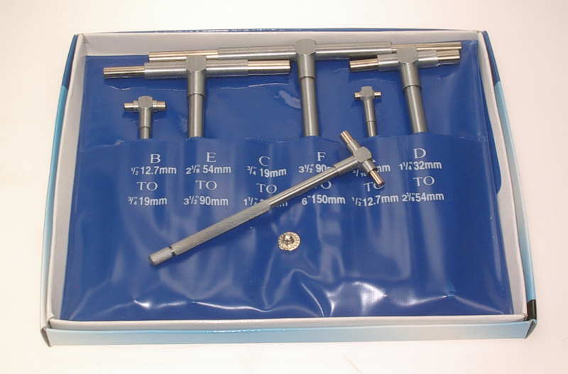 Set Of 6 Telescopic Bore Gauges Offers Free Shipping Mainland UK