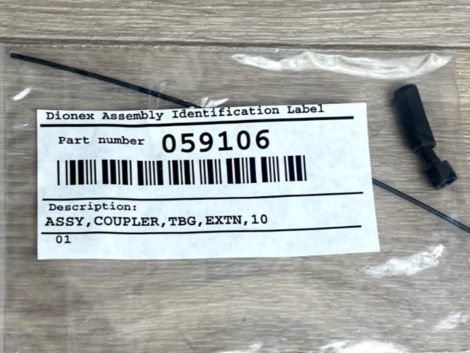 DIONEX 059106 ASSY, COUPLER, TBG, EXTN, 10