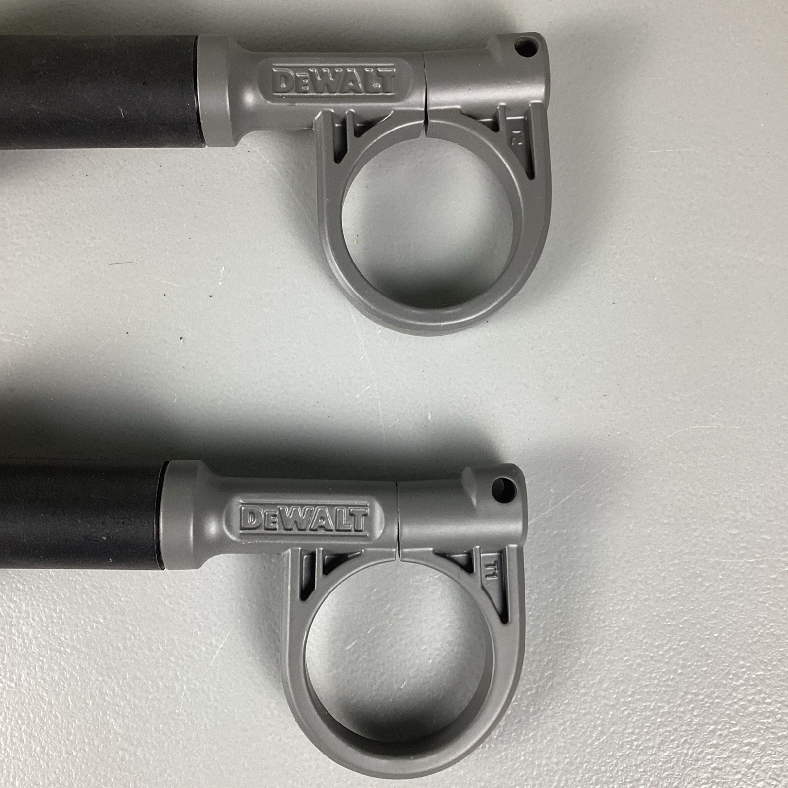 DEWALT Side Handle Black Gray Plastic Replacement Part Set of 2