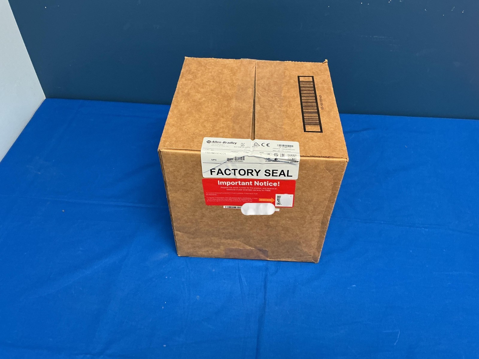 Brand New Allen Bradley 1783-HMS16T4CGN Stratix 5400 16-FE Ethernet Switch