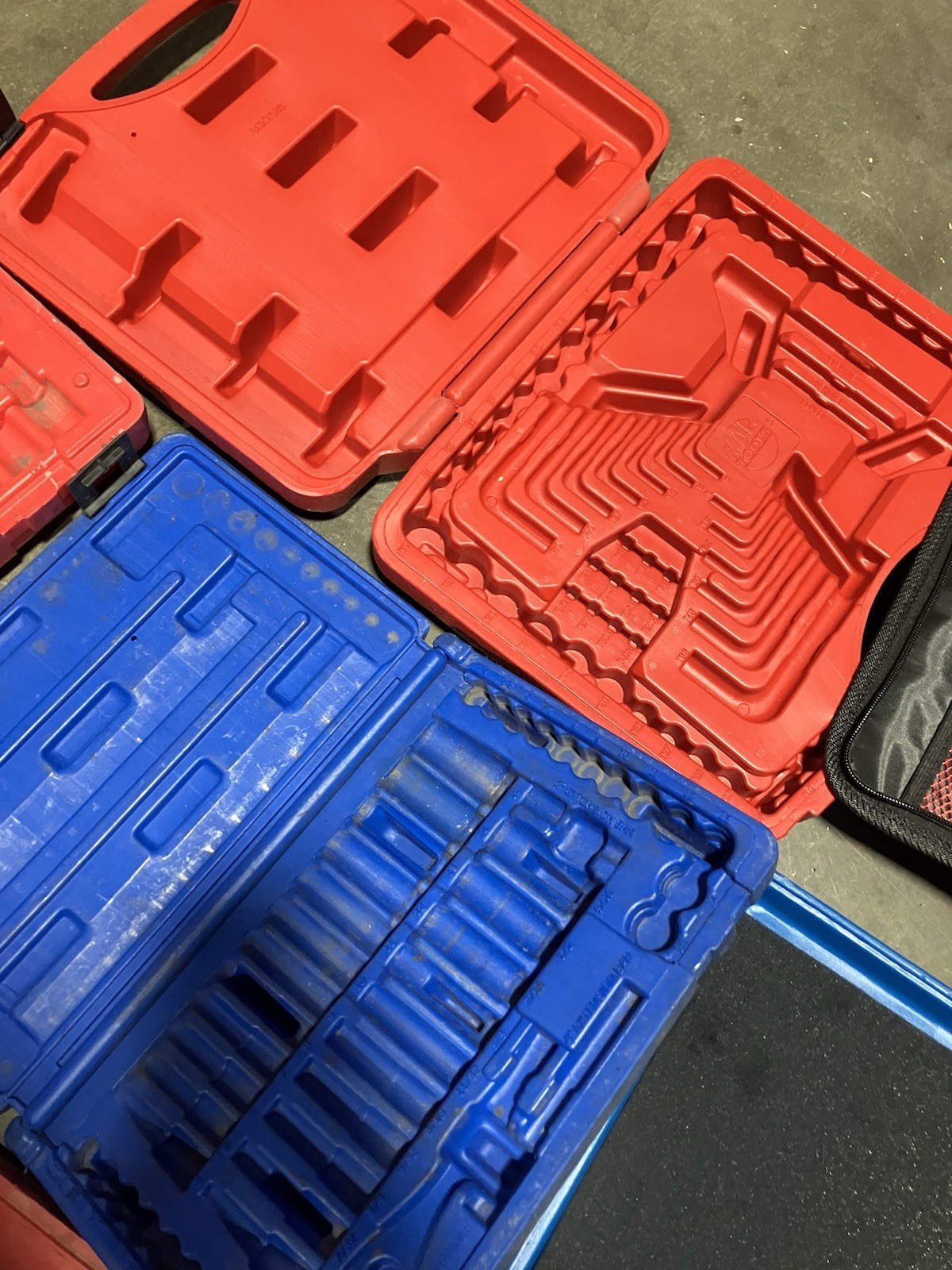 Snap On Matco Cornwell Mac Tools Milwaukee Tool Holder Cases Organizers Lot