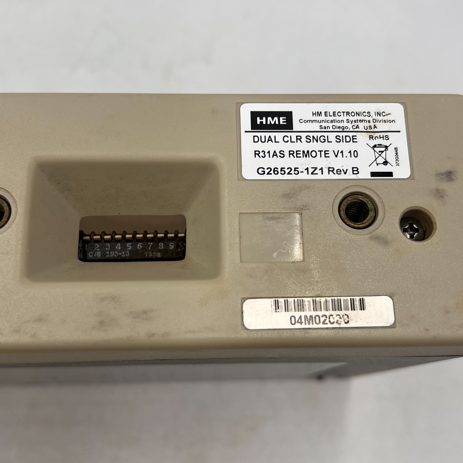 Color Timer Display HME R31AS LED Display For System 30 Drive Thru Intercom