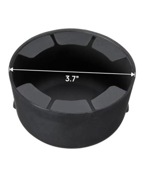 Cup Holder Insert 3.7" Compatible with Trailblazer 2002-2009, Fits 1 Pack