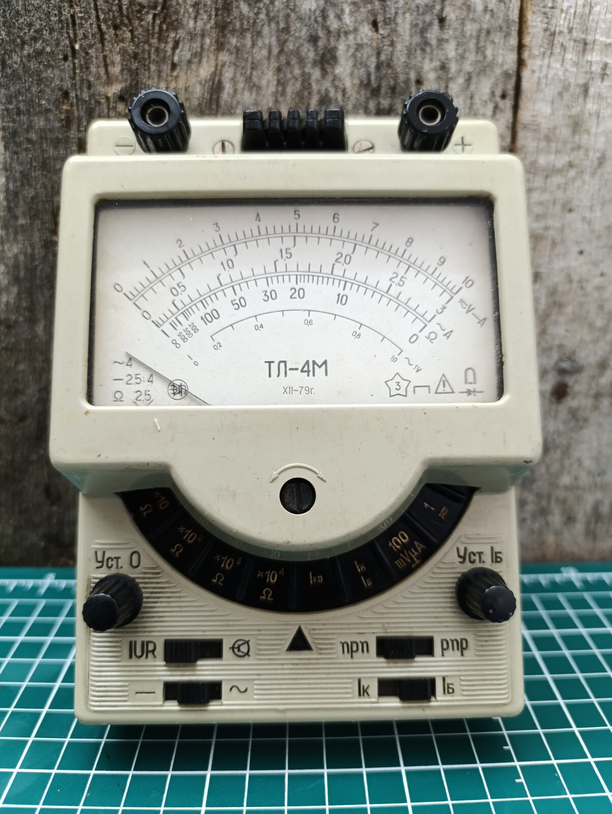 Transistor tester TL-4M USSR multifunctional multimeter vintage.