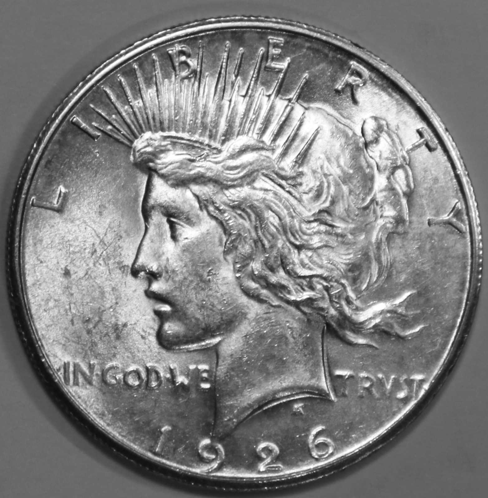 1926-S Peace Dollar - CH BU - #7998D