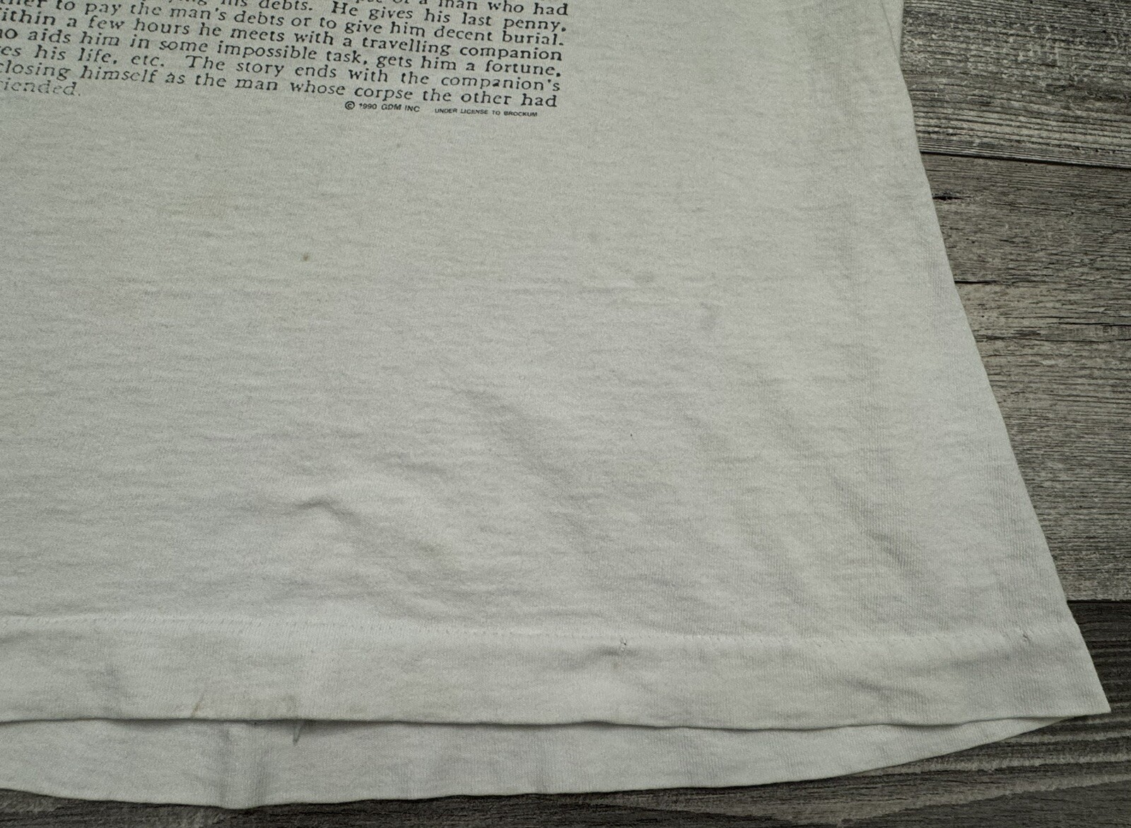 Vintage Grateful Dead Shirt 1990 Rare Adult Size Large 25th Anniversary White
