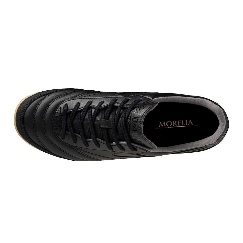 Mizuno Morelia Sala Elite In Q1GA241200 Black Soccer Futsal Shoes Men's US 5-12