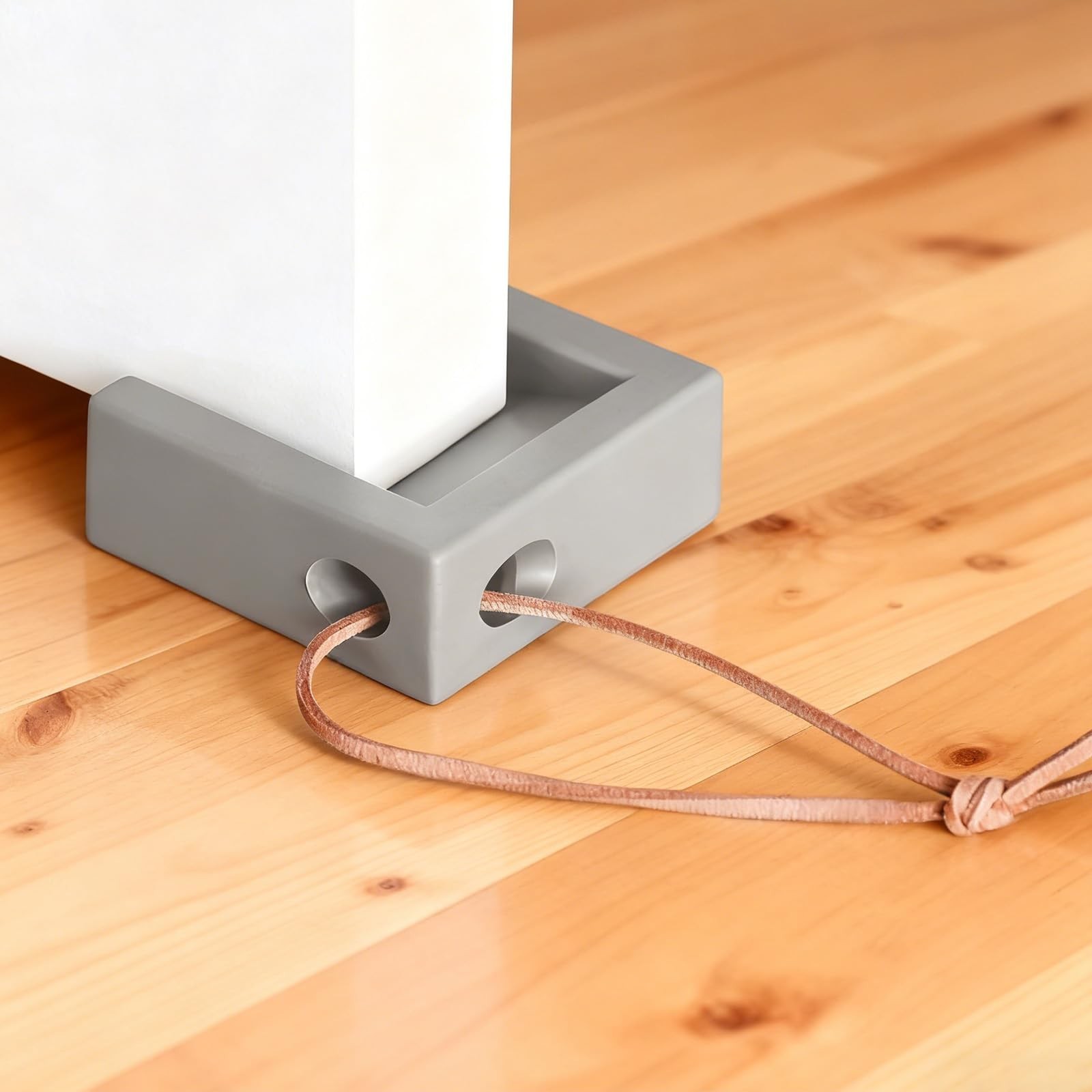 Door Stopper, Shock Absorbent Block Door Stop Wedge, Home Office Door Anti-Co...