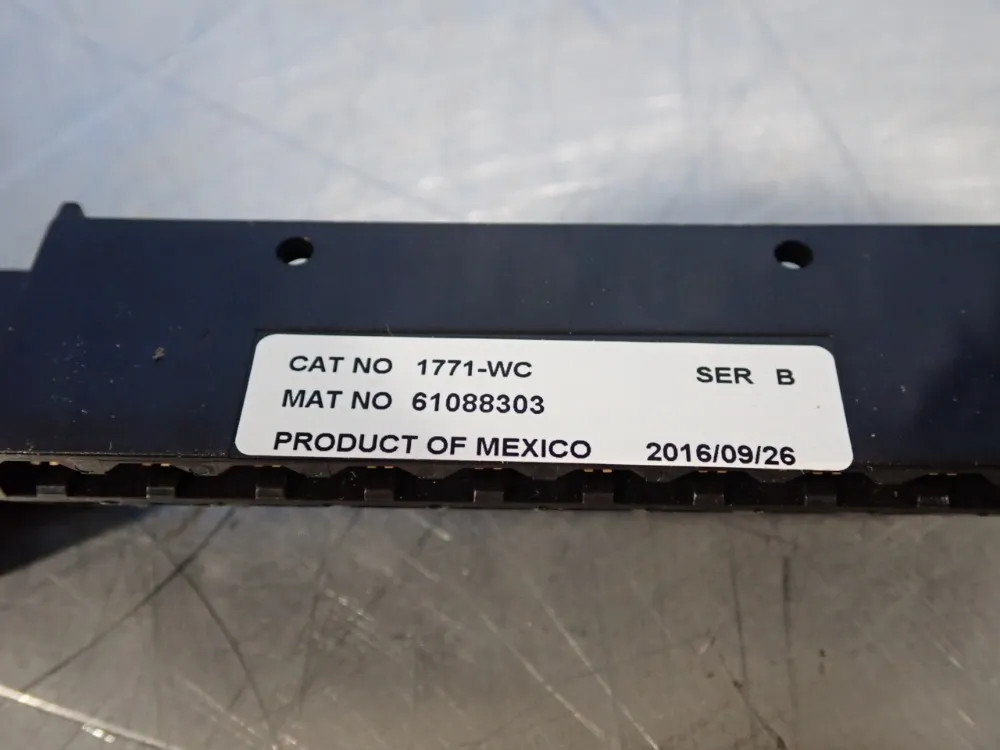 ALLEN BRADLEY 1771-WC ANALOG OUTPUT MODULE 11191532809