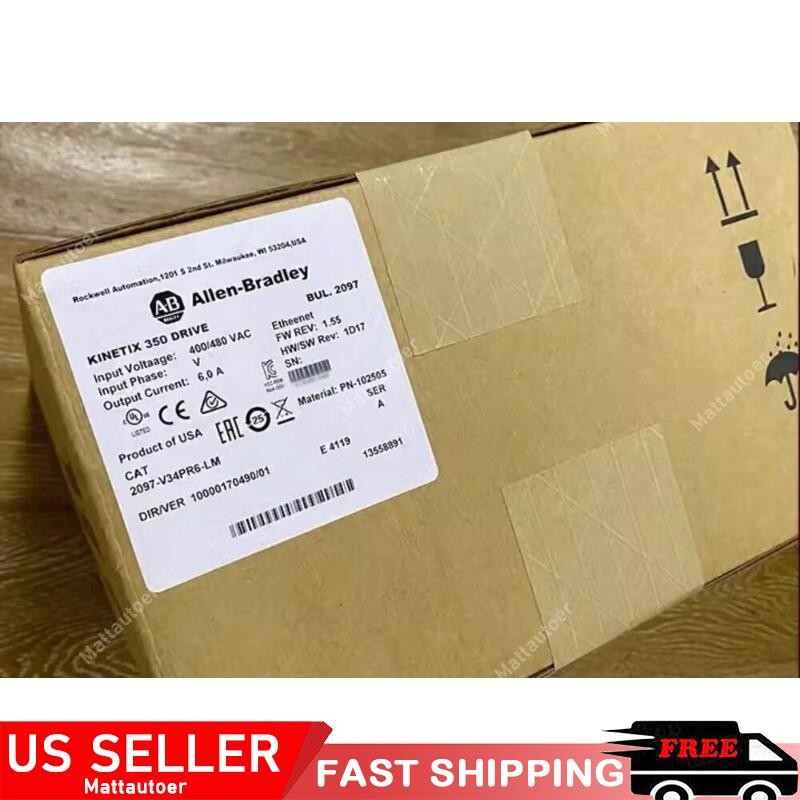 2097-V34PR6-LM NEW FACTORY SEALED Allen-Bradley US Free Tax