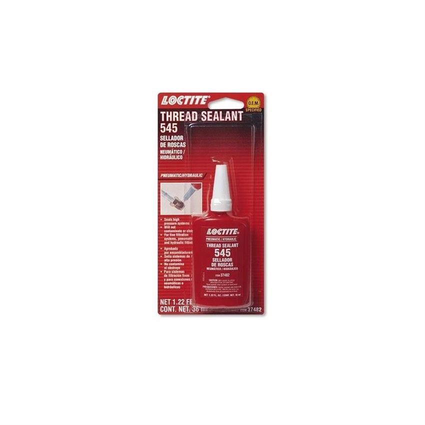 Loctite 492145 545 Thread Sealant Pneumatic/Hydraulic 36ml Bottle