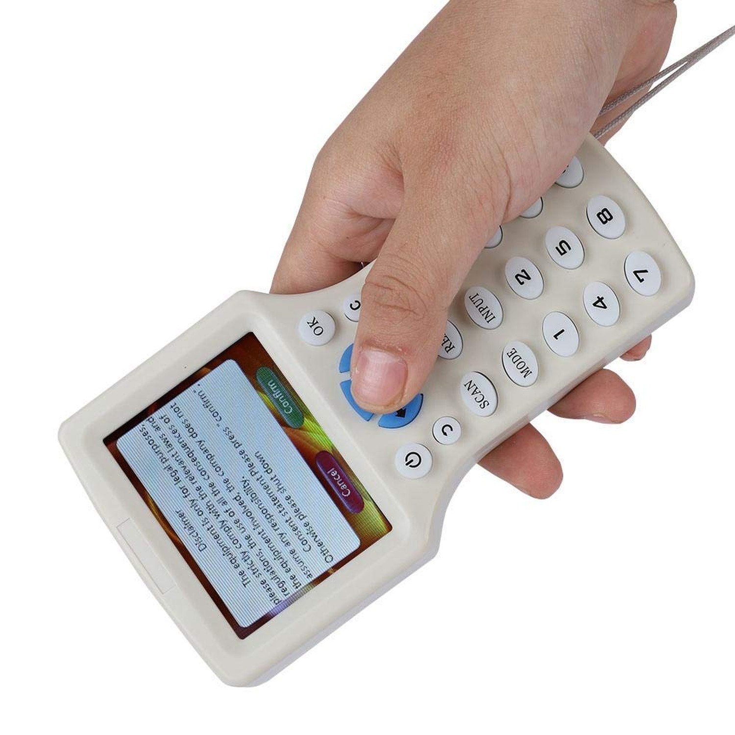 Bewinner 9 Frequency Handheld RFID Copier ID IC Reader Writer Duplicator Mult...