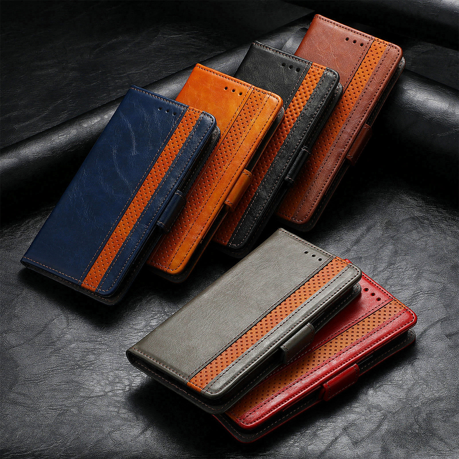 For Google Pixel 10 Pro XL 9 8 7 6a RFID Blocking Wallet Leather Folio Flip Case