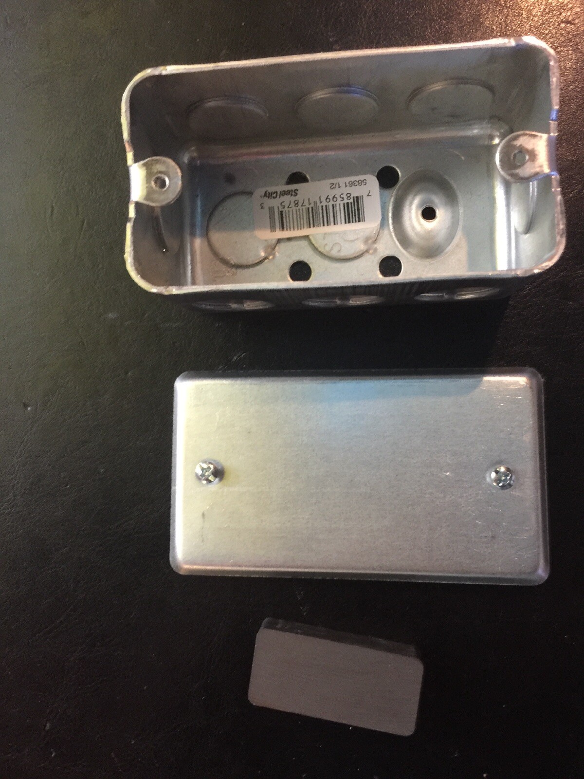 HIDEAWAY SAFE Hidden in Plain Sight Electrical Box Magnet Apocalypse HIDE Metal