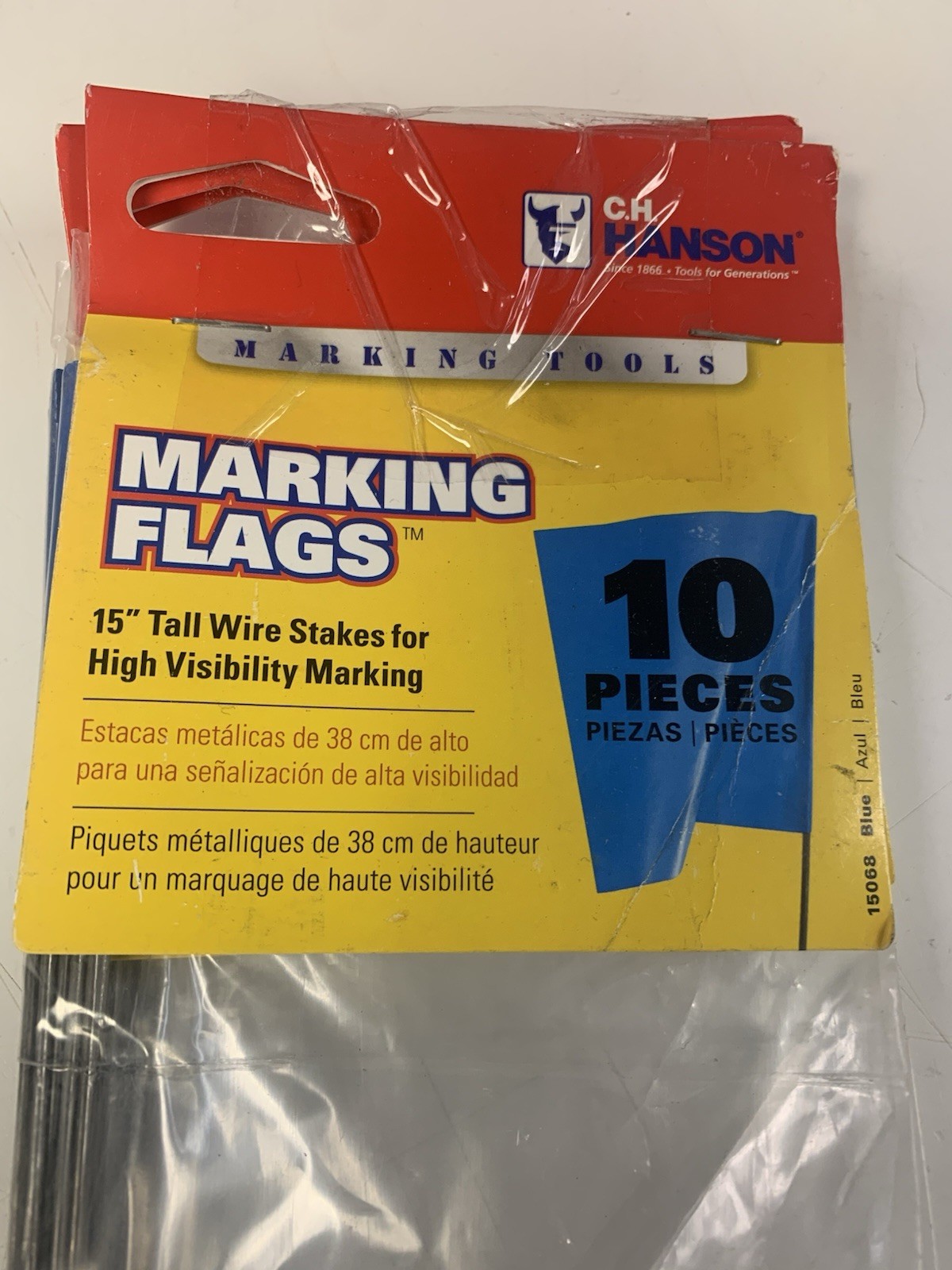 Marking Flags 15 Inches Tall. 510 Flags