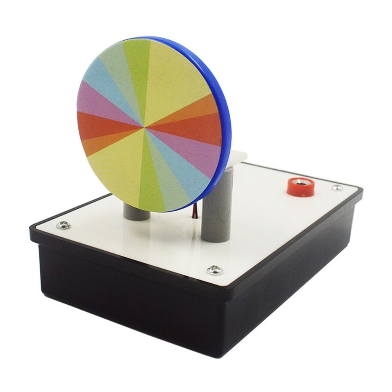 Interactive Newton Color Wheel Optics Synthesis Experiment Instrument for Lab