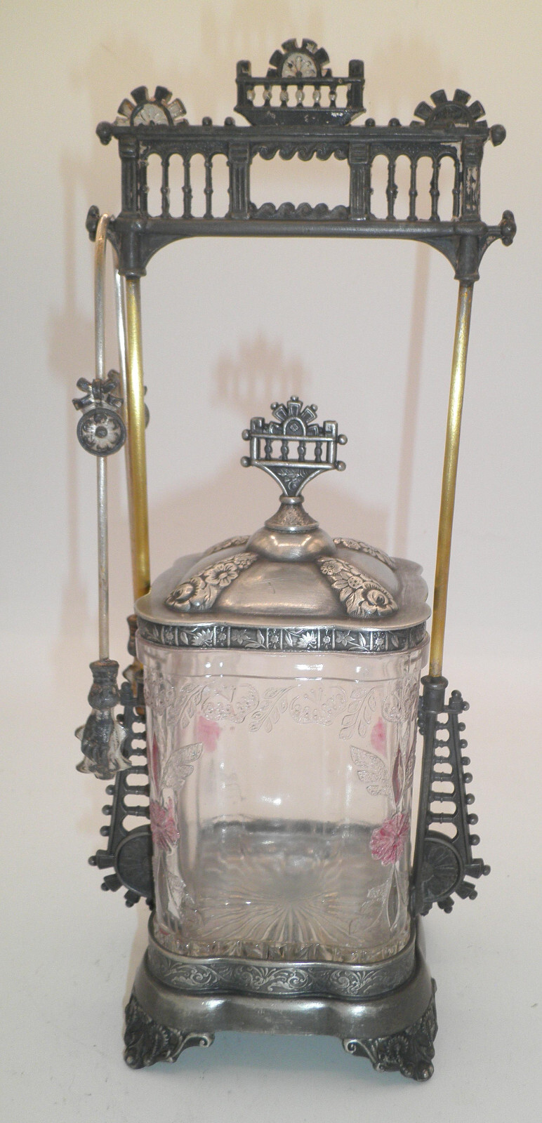 Webster pickle castor silverplate