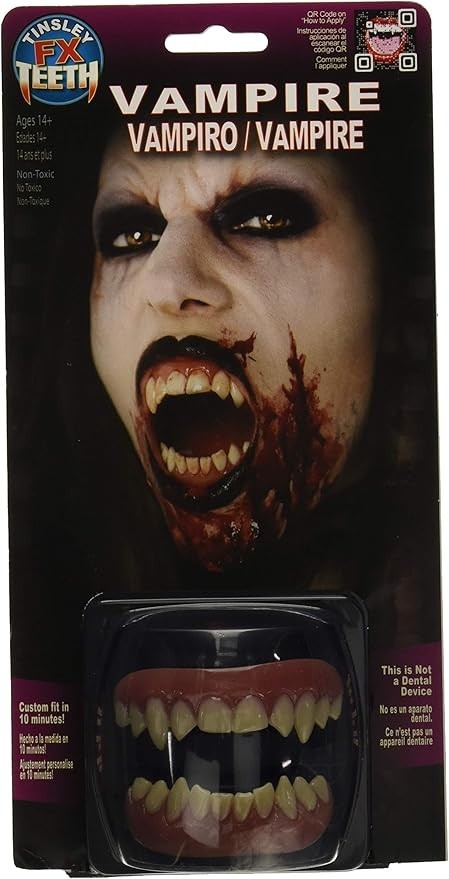 Tinsley Transfers Vampire Teeth Adult Accessory