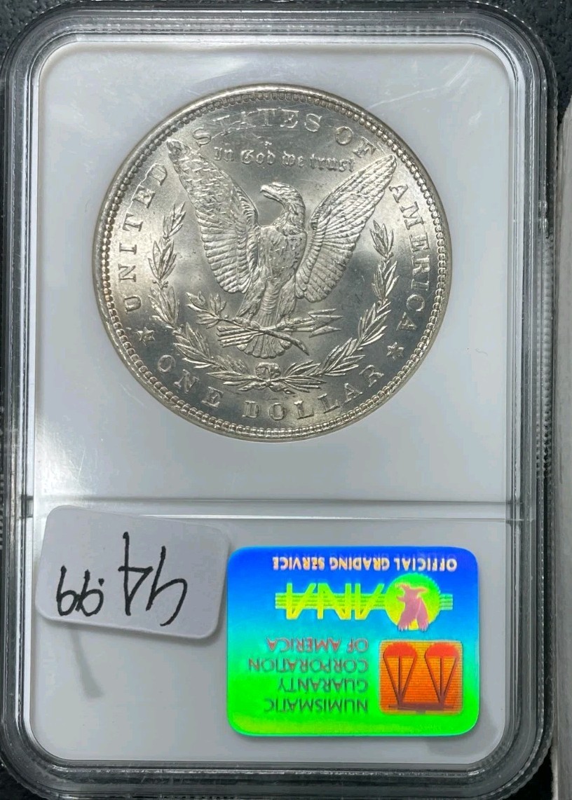1885 MORGAN SILVER DOLLAR~NGC MS 64 ~BEAUTIFUL COIN~ REF#04-097