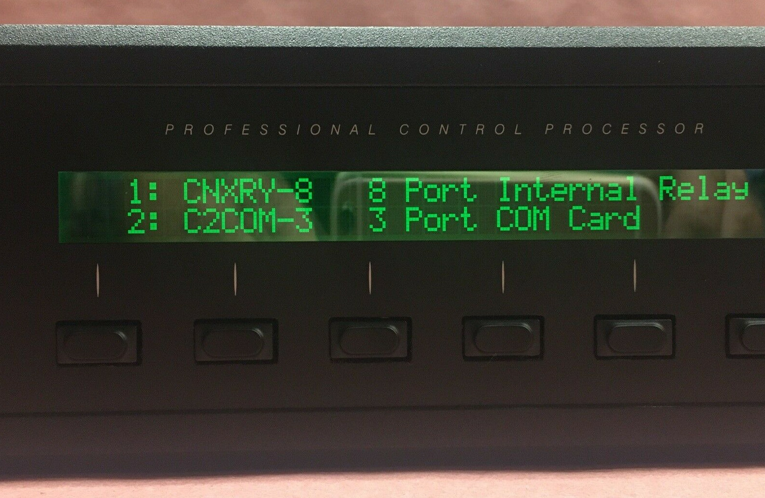 Crestron PRO2 Professional Video Control Processor C2ENET-1 C2COM-3 CNXRY-8 X 2