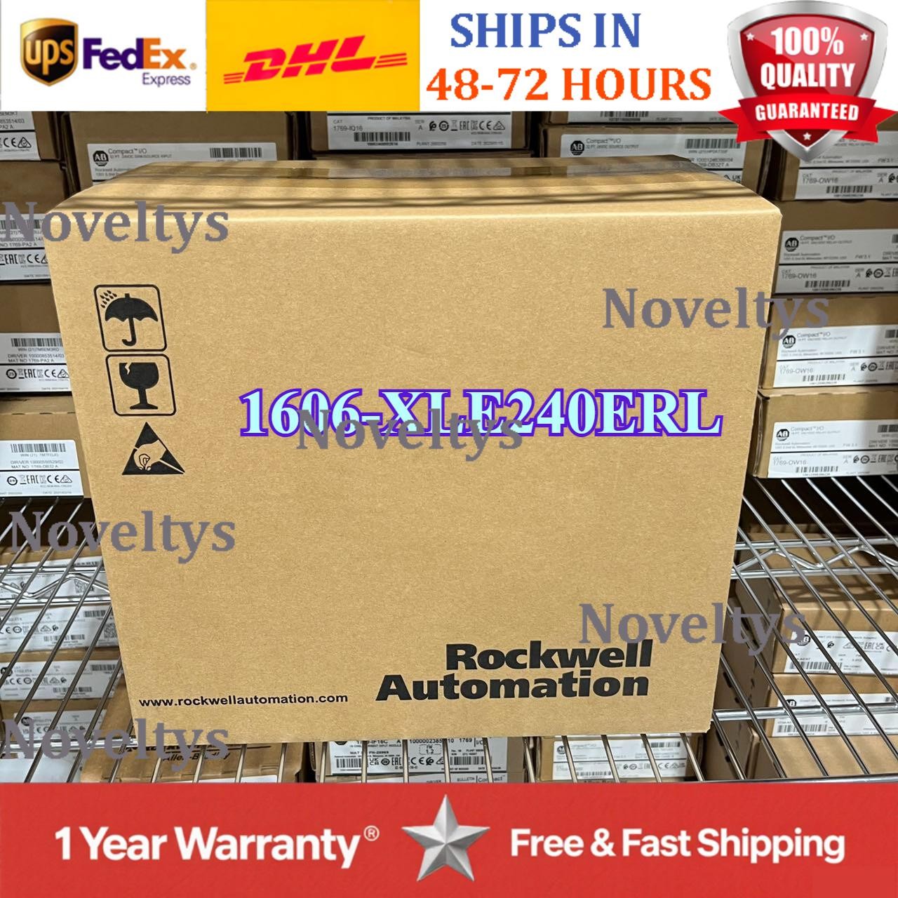 New Sealed Allen-Bradley 1606-XLE240ERL DC Power Supply US Free Tax