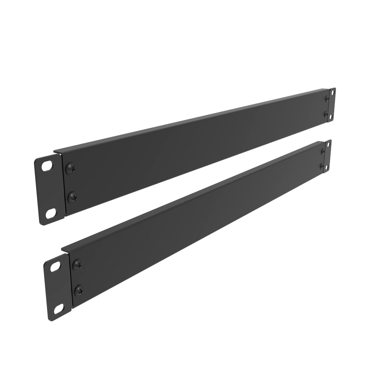 2 PCS 1U Metal Blank Panel Disassembled Rack Mount Spacer For 19 Inch Server