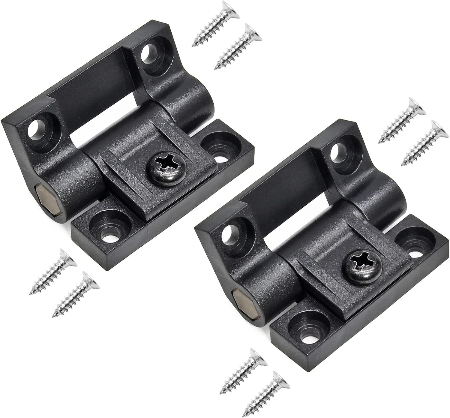 Torque Adjustable Position Control Hinge, 4 Countersunk Holes E6-10-301-20 Serie